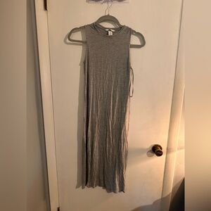 H&M Heather Gray Maxi Dress
